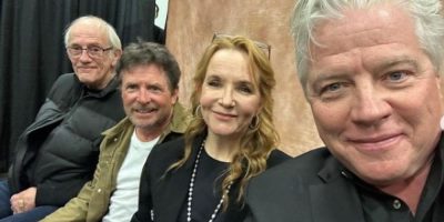 Back to the future via lea Thompson instagram