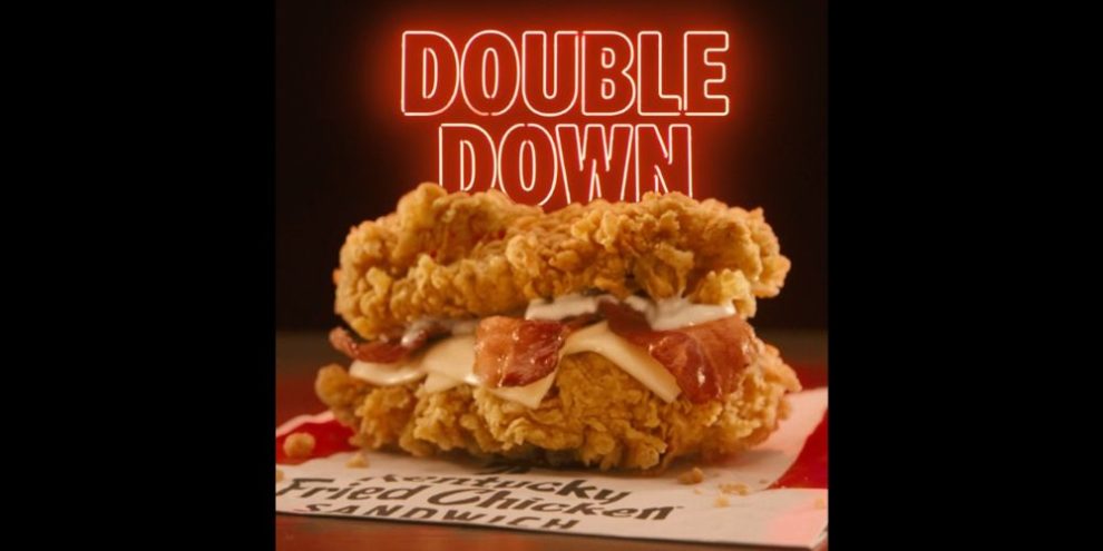 KFC-Double down via KFC Instagram
