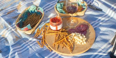 charcuterie board via pexels/Kampus Production