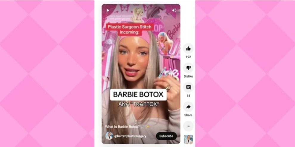barbie botox via twitter
