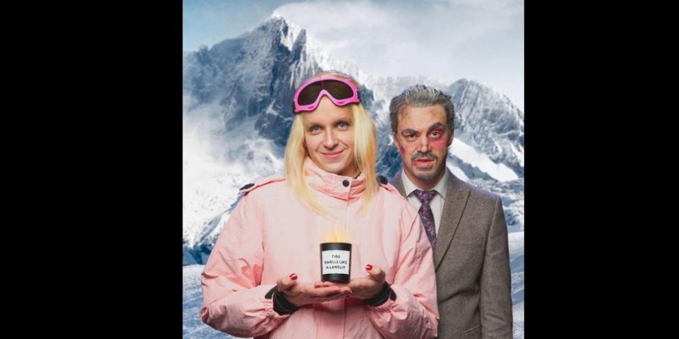 Gwyneth goes skiing via awkward productions, London