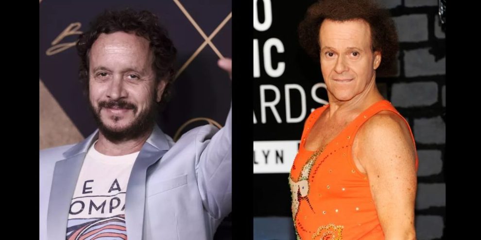 PAULIE SHORE/ Richard Simmons AP pics by (Richard Shotwell / evan Agostini