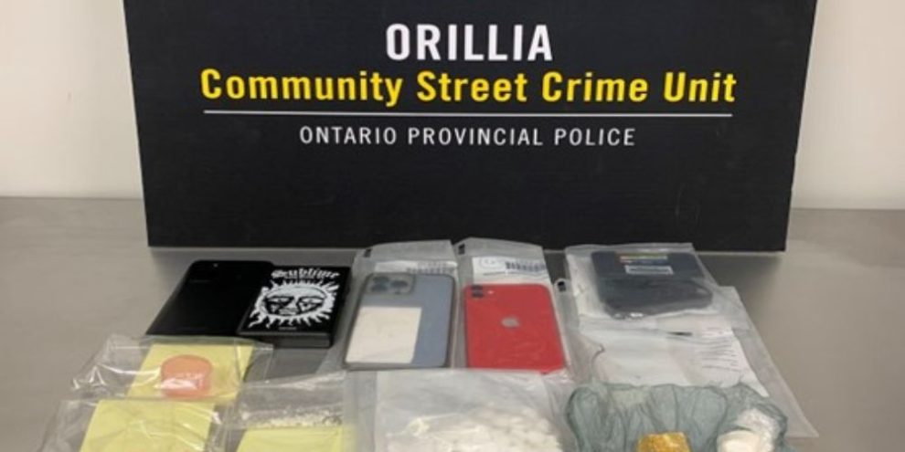 Orillia search warrant leads to a $20,000 seizure of illicit drugs