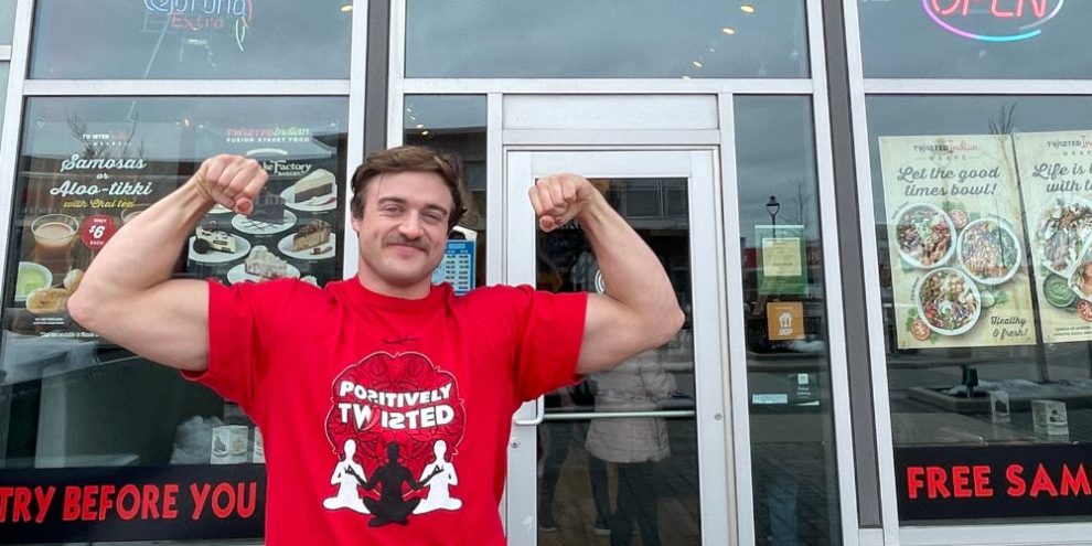 Staying "positively twisted" with Canada’s strongest man 
