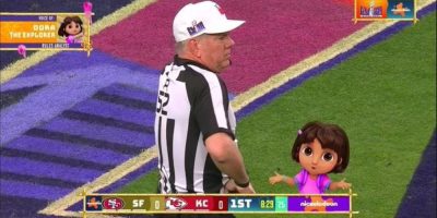 Dora the explorer via nfl X