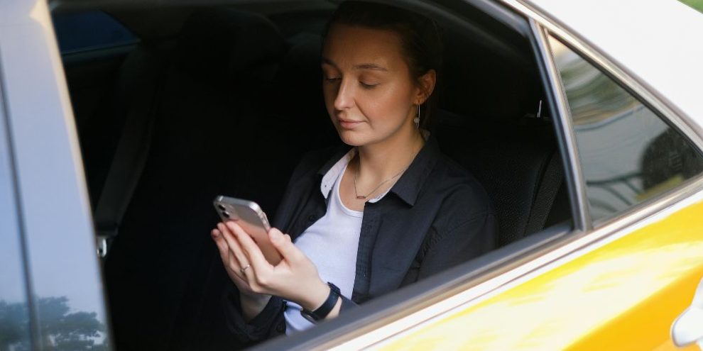 woman in car- pexels by Anna Shvets