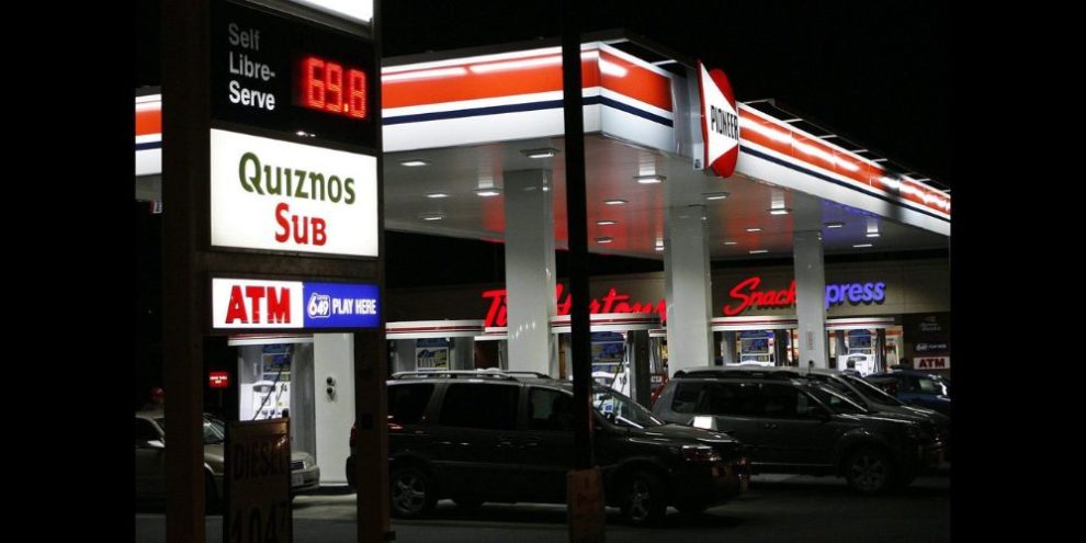 Parkland Corp. is looking to sell 157 convenience store and fuel station locations across in six provinces. A Pioneer gas station is shown in Carleton Place, Ont., on Saturday, Nov. 8, 2008. THE CANADIAN PRESS/Sean Kilpatrick