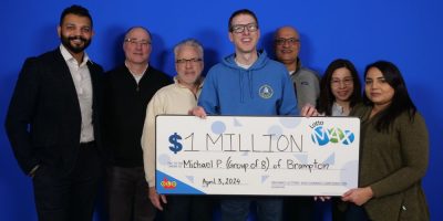 Group of eight, including man from Oro-Medonte wins $1 million