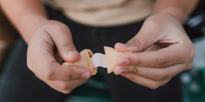 fortune cookie- via pexels