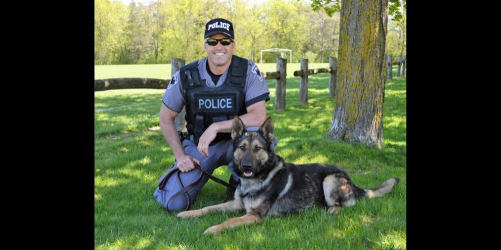 Police dog, Chase and Constable Brett Jacques