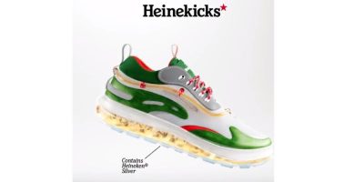 Heineken sneakers via twitter