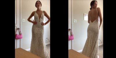 wedding dress via emmalifaith tiktok