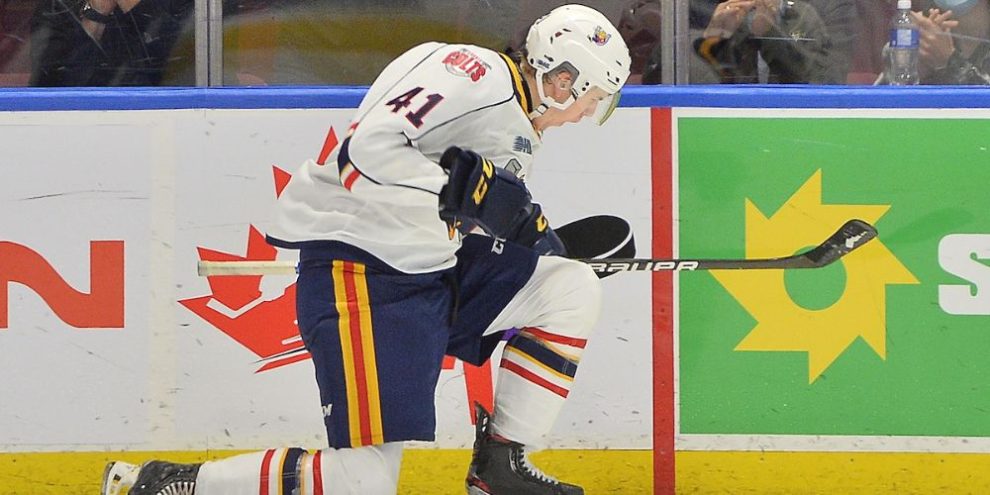 Vierling records hat trick, five-point night in Colts win in Owen Sound