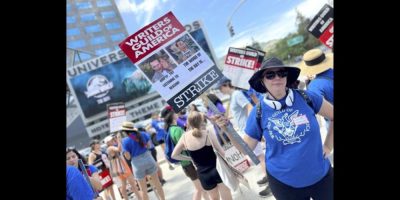 Hollywood writers / actors strike - AP