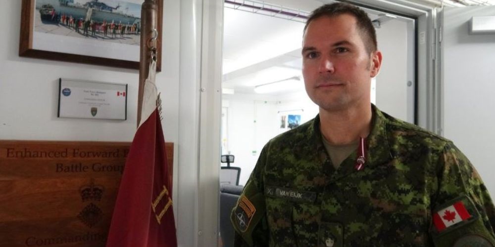 Canadian commander says NATO battle group in Latvia could beat back