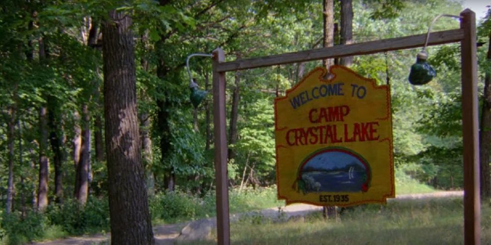 crystal lake sign from Friday the 13th via youtube