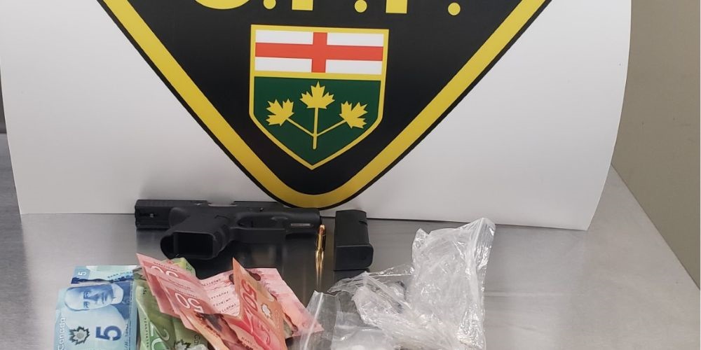 Police seize handgun, drugs during traffic stop in Midland | Barrie 360