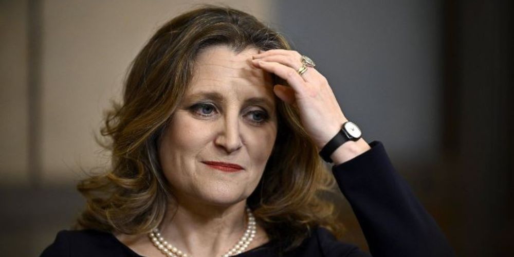 Chrystia Freeland's resignation letter to Prime Minister Justin Trudeau