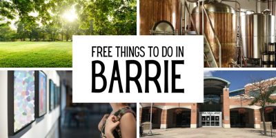 Free activities in Barrie Ontario