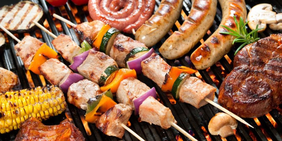 how to grill different foods