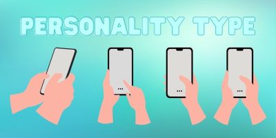Personality types based on how you hold phone