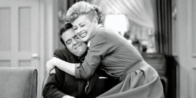 Lucy and Desi from "I Love Lucy"