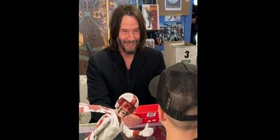 Keanu reeves via IGN Twitter