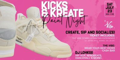 Kicks & Kreate Paint Night