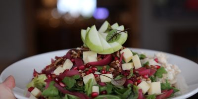 Chicken Apple Pecan Salad at the Farmhouse Restaurant in Barrie