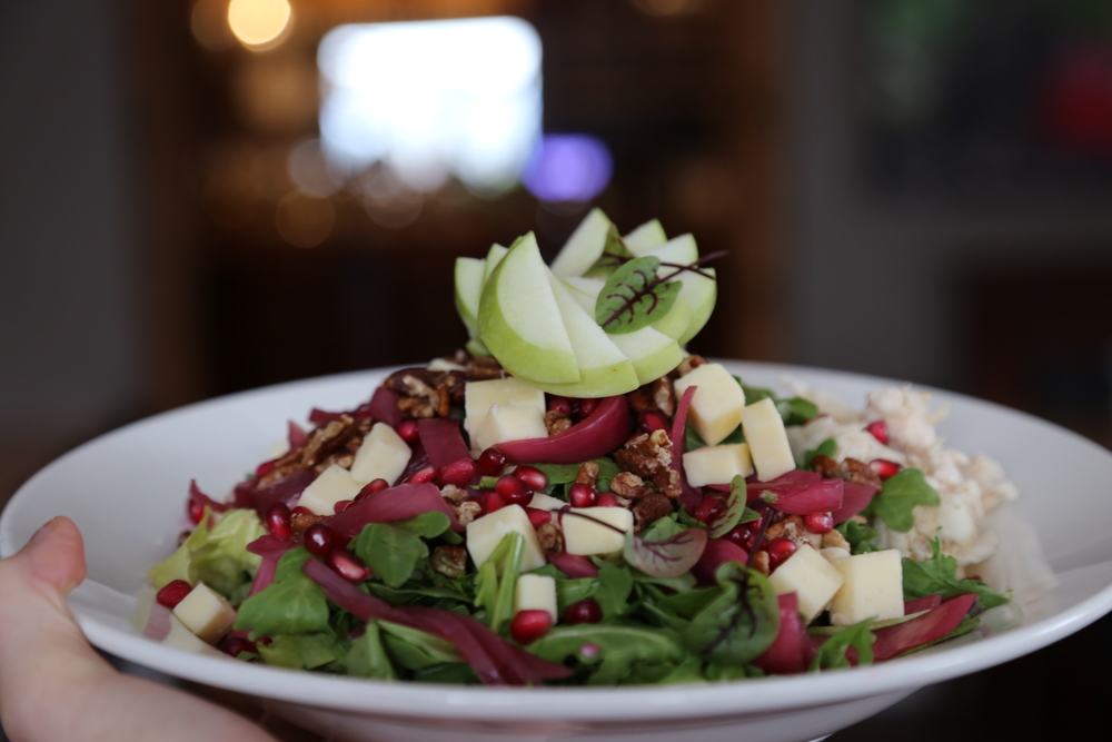 Chicken Apple Pecan Salad at the Farmhouse Restaurant in Barrie