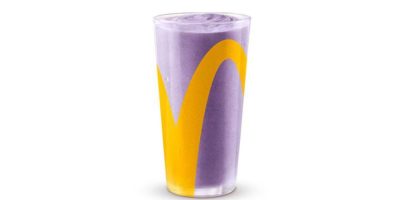 Grimace shake via McDonalds release