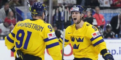 Canada Sweden hockey - AP
