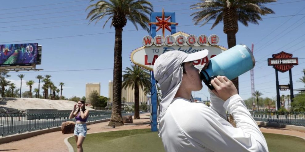 Scorching heat keeps grip on Southwest US as records tumble and more triple digits forecast