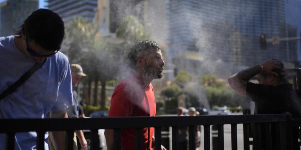 Las Vegas hits record of fifth consecutive day of 115 degrees or greater as heat wave scorches US
