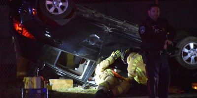 Barrie Police - Wellington Street Rollover