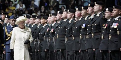 Canadian Armed Forces Queen Elizabeth - CP