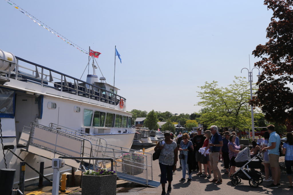 Miss Midland boat cruise Georgian Bay