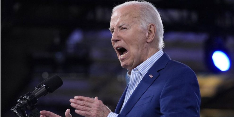 Biden forcefully declares he's staying in reelection race in major news conference