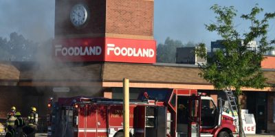 Fire at Foodland in Cookstown
