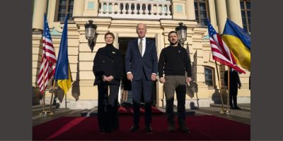 Joe Biden in Ukraine - AP