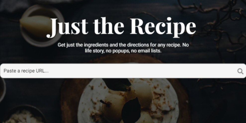 Cooking website