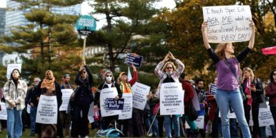 Ontario Education Workers Strike - CP