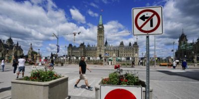 Ottawa Protest Canada Day - CP