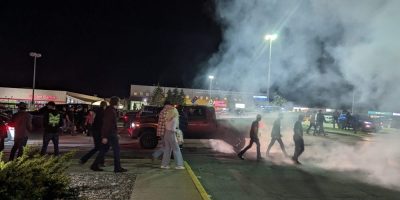 Two dozen charges laid at unsanctioned truck rally at Bayfield Mall