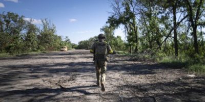 Russia Ukraine Soldier - AP