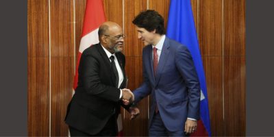 Trudeau Haiti - CP