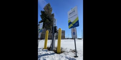 Sadlon Arena charging station