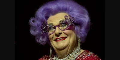 Dame Edna- Barry Humphries- via Joel Ryan/ap