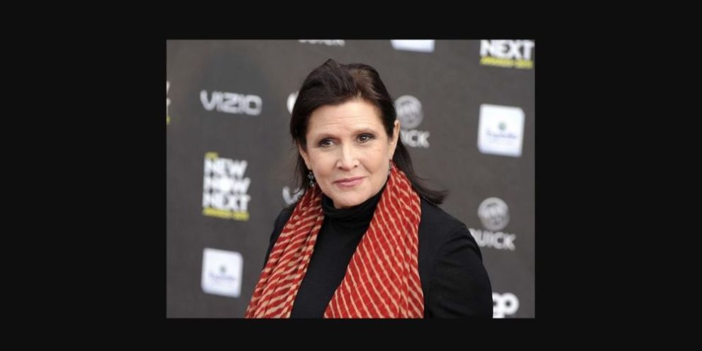 carrie fisher- VIA AP- (AP Photo/Chris Pizzello,