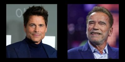 Rob Lowe Arnold Schwarzenegger via Ap